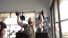 Lifting Weights Sheamus GIF