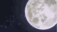moon shine sparkle star night