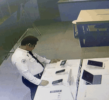 Shocked Funny GIF - Shocked Funny Guard GIFs