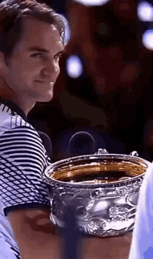 Roger Federer Trophy GIF - Roger Federer Trophy Tennis GIFs