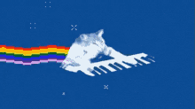 Cat Nyan GIF - Cat Nyan Keybord GIFs