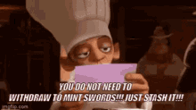 Youdonotneedtowithdrawtomintswordsjuststashit GIF