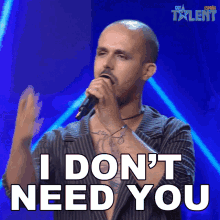 I Dont Need You Anymore Got Talent España GIF - I Dont Need You Anymore Got Talent España I Dont Want You GIFs