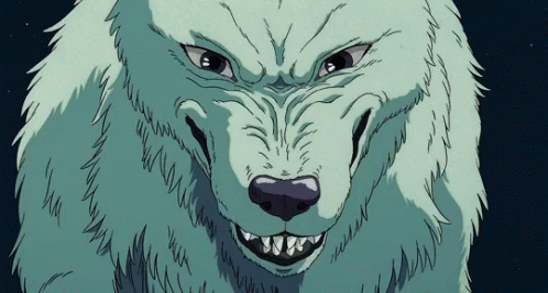 angry anime wolves