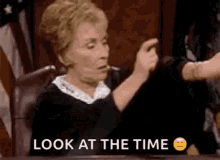Judge Judy Double Time GIF - Judge Judy Double Time Faster GIFs