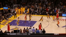 Parson Ties Up The Game In The Final Second (Lakers Still Won) GIF - Basketball Nba Los Angeles GIFs