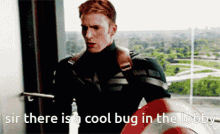 Captain America Cool Bug GIF - Captain America Cool Bug GIFs