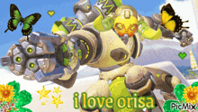 Orisa Orisa Overwatch GIF - Orisa Orisa Overwatch I Love Orisa GIFs