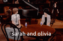 Sarah And Olivia Joker Persona5 GIF - Sarah And Olivia Joker Persona5 Akechi Persona5 GIFs