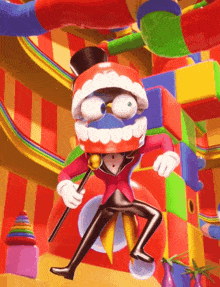 Caine The Amazing Digital Circus GIF - Caine The Amazing Digital Circus No Swearing GIFs