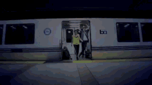 How To Leave A Train GIF - Dance Train Station Public GIFs