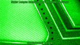 a green background that says major league baseball on fox theme