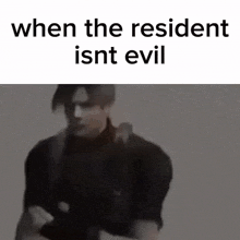 Resident Evil When The Resident Isnt Evil GIF - Resident Evil When The Resident Isnt Evil GIFs