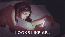 Looks Like Ab Texting GIF - Looks Like Ab Texting Goodnight GIFs