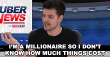 im a millionaire so i dont know how much things cost benedict townsend youtuber news im a millionare rich