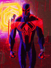 across the spiderverse miguel ohara spiderman 2099 oscar isaac walking