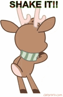 Christmas Dance Shake It GIF - Christmas Dance Shake It Reindeer GIFs