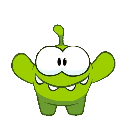 Looking For Someone Om Nom Sticker - Looking For Someone Om Nom Cut The Rope Stickers