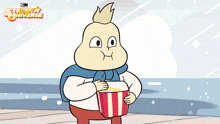 Eating Popcorn Onion GIF - Eating Popcorn Onion Steven Universe GIFs