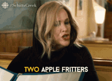 Two Apple Fritters Moira Rose GIF - Two Apple Fritters Moira Rose Catherine Ohara GIFs