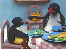 Pingu Not Hungry GIF - Pingu Not Hungry Penguin GIFs