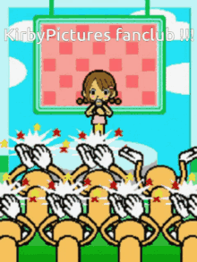 Kirby Pictures Fanclub GIF - Kirby Pictures Fanclub Rhythm Heaven GIFs