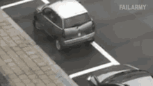 parking small car fail fail army