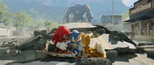 Sonic The Hedgehog Knuckles GIF