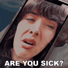 Are You Sick Stephanie GIF - Are You Sick Stephanie Mack And Rita GIFs