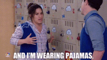 Superstore Amy Sosa GIF - Superstore Amy Sosa And Im Wearing Pajamas GIFs