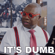 Its Dumb Richard Lane GIF - Its Dumb Richard Lane The Good Fight GIFs