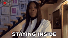 Staying Inside Naomi Campbell GIF - Staying Inside Naomi Campbell Being Naomi GIFs