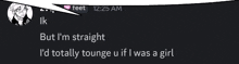 a screenshot of a speech bubble that says teet