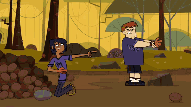 Total Drama Total Drama Presents The Ridonculous Race Stepbros Laughing GIF  - Total Drama Total Drama Presents The Ridonculous Race Stepbros Laughing  Total Drama Stepbrothers - Discover & Share GIFs