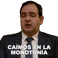 Caímos En La Monotonía Daniel García Sticker