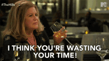 I Think Youre Wasting Your Time No Purpose GIF - I Think Youre Wasting Your Time No Purpose Nonsense GIFs