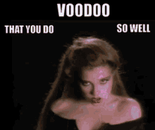 Voodoo Rachel Sweet GIF - Voodoo Rachel Sweet That You Do So Well GIFs
