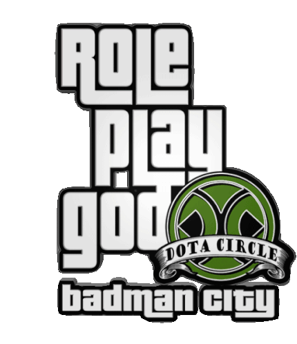 Dota Circle Badman City Sticker - Dota Circle Badman City Rpg Stickers
