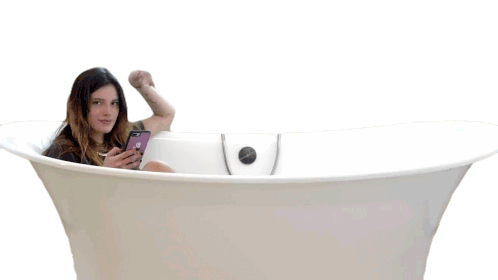 Pose Posing Sticker - Pose Posing Bath Tub Stickers