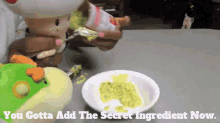 sml toad you gotta add the secret ingredient now secret ingredient soup