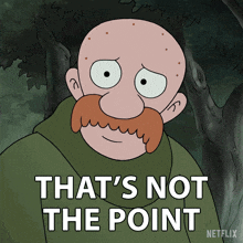 That'S Not The Point King Zøg GIF - That'S Not The Point King Zøg John Dimaggio GIFs