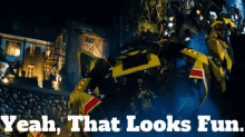 Transformers Ironhide GIF - Transformers Ironhide Yeah That Looks Fun GIFs
