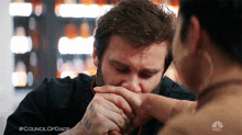 crying clive standen anthony lavelle council of dads tears
