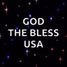 God Bless The Usa Sparkle GIF - God Bless The Usa Sparkle God Bless America GIFs