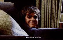 Peter Parker Chocolate House GIF - Peter Parker Chocolate House Chocolate GIFs