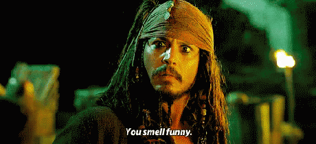 You Smell Funny - Pirates Of The Caribbean GIF - Prates Of The Caribbean Jack  Sparrow Johnny Depp - Discover & Share GIFs