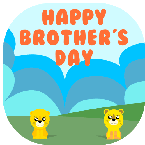 Brothers Day Happy Brothers Day Sticker - Brothers Day Happy Brothers Day Siblings Stickers