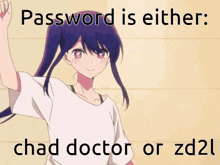 Zd2l Zd2l Password GIF - Zd2l Zd2l Password Chad Doctor GIFs