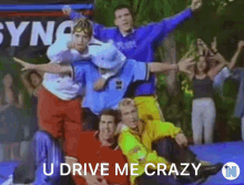 U Drive Me Crazy You Drive Me Crazy GIF - U Drive Me Crazy You Drive Me Crazy Missionnsync GIFs
