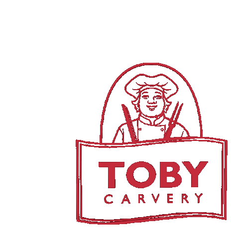 Toby Carvery Toby Sticker - Toby Carvery Toby Roast Stickers